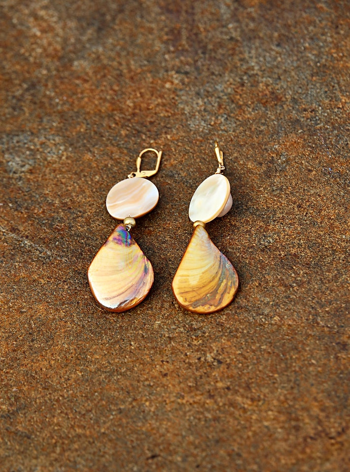 WillowBrook Mother Of Pearl Earring